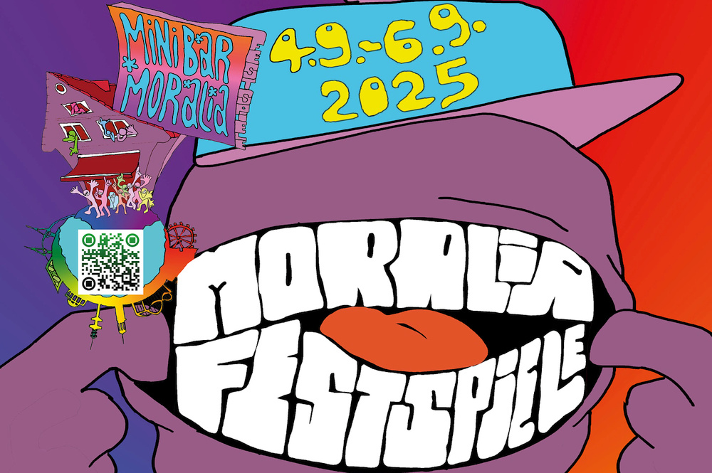 5. Minibar Moralia Festspiele | Plakat-Motiv: Martin Kraft (Atelier Freistil)