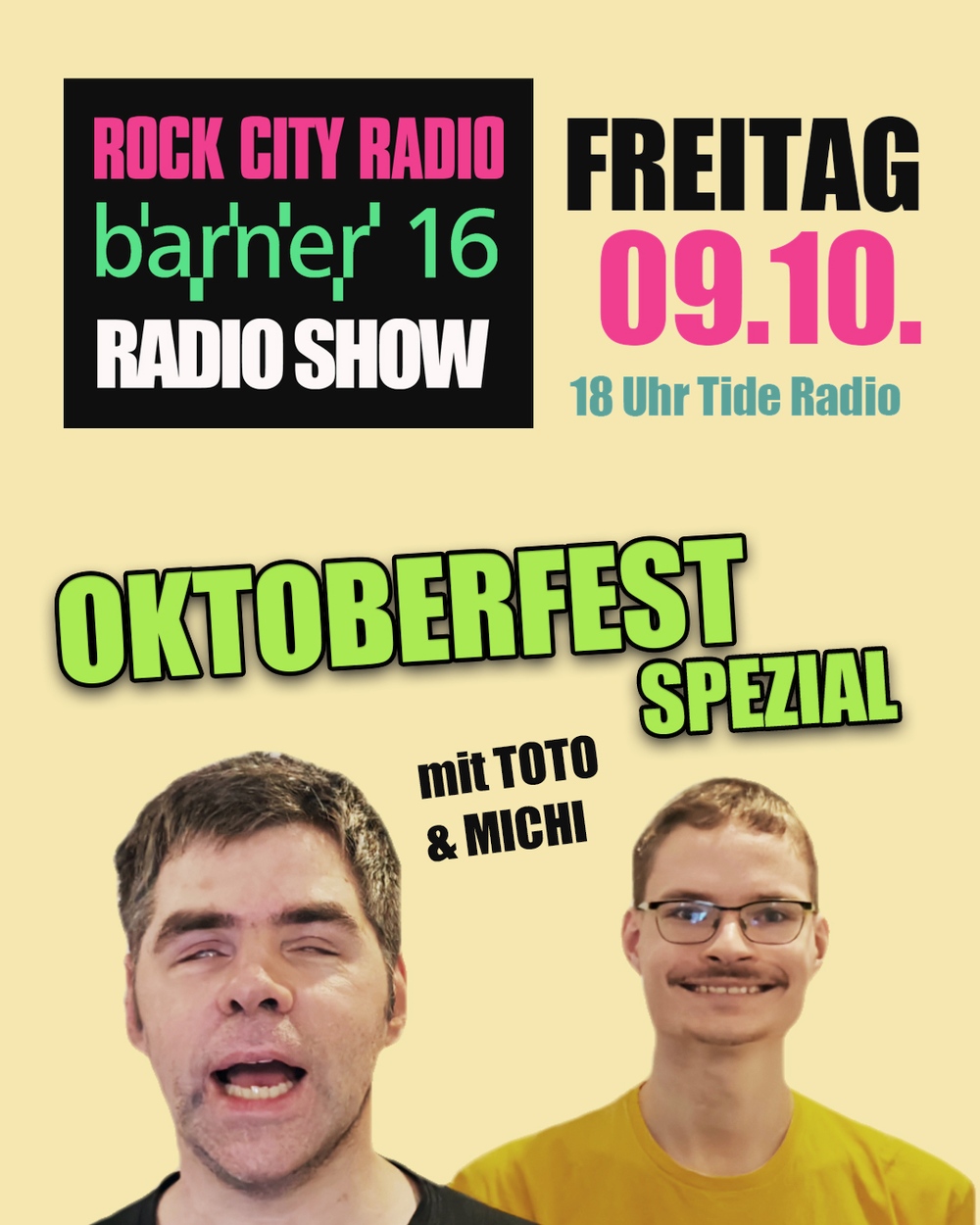 barner 16 Radio Show - Oktober 2026